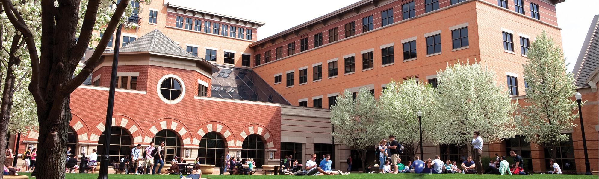 The Richard M. DeVos Center at Grand Valley State University.